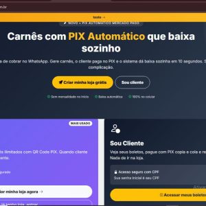 Script de Cobrança por Carnê com Baixa Automática via PIX – Sistema SaaS Completo