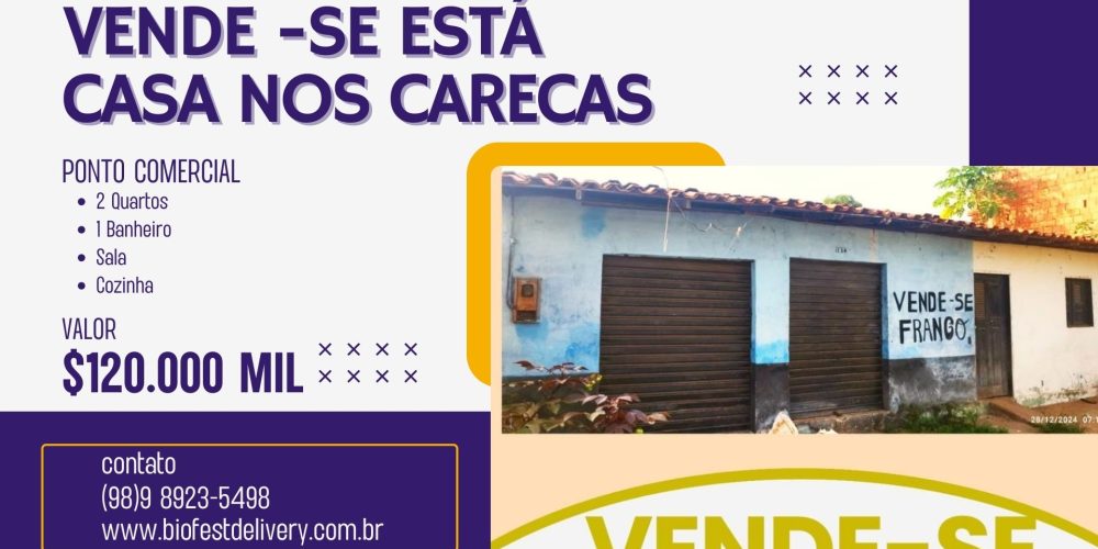 Casa Para Vender Nos Carecas